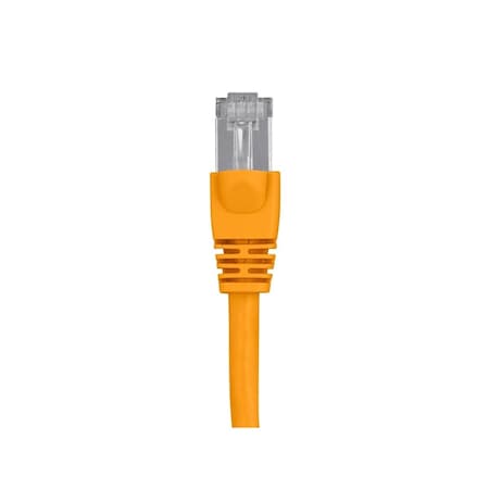 Cat6A Ethernet Patch Cable - Snagless RJ45_ 550Mhz_ STP_ Pure Bare Cop